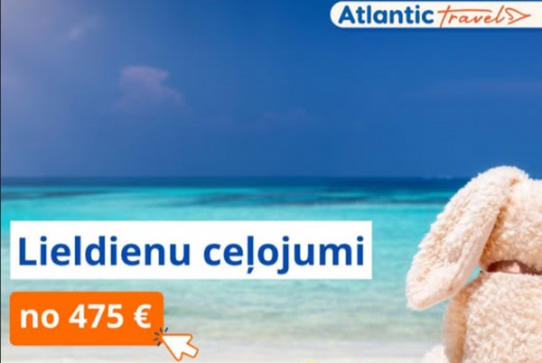 Lieldienu ceļojumi no 475 EUR